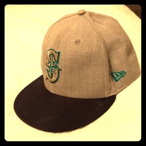 Seattle Mariners New Era Fitted Hat-  7 3/8
